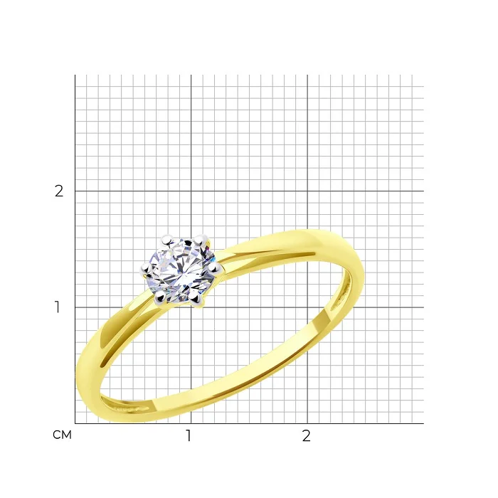 Кольцо Diamant D02098-1_16.5 16.5р 1.31гр купить,139000
