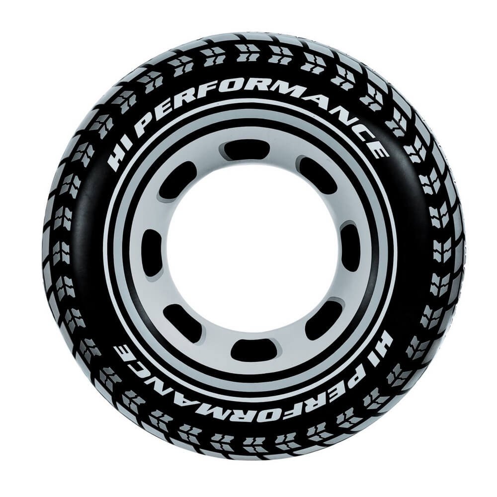 Надувной круг для плавания Intex Giant Tire 59252NP черный