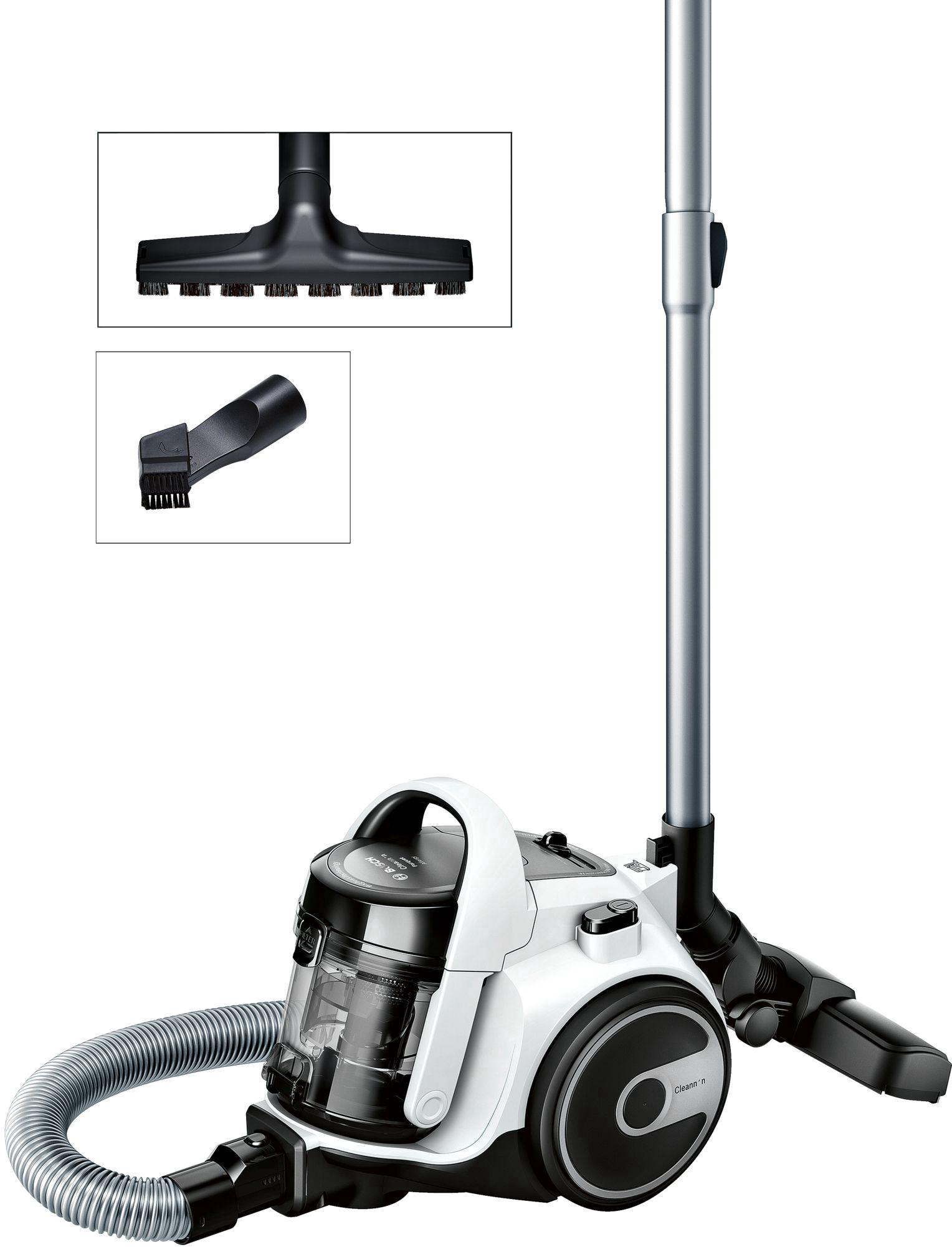 Пылесос Bosch BGS05A222 черно-белый купить,NaN