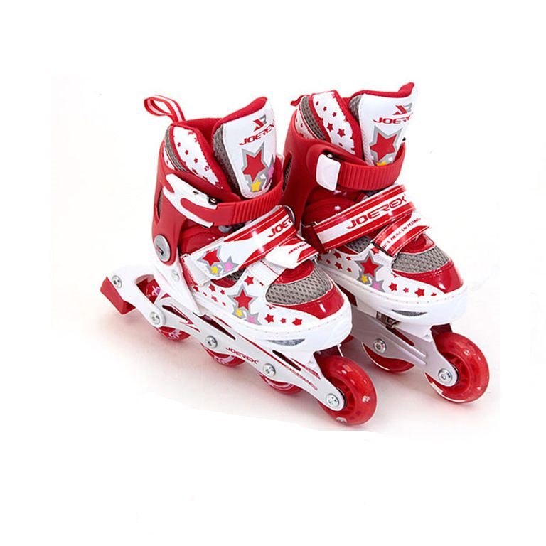 Ролики Joerex JRO09702 бело-красные купить,NaN