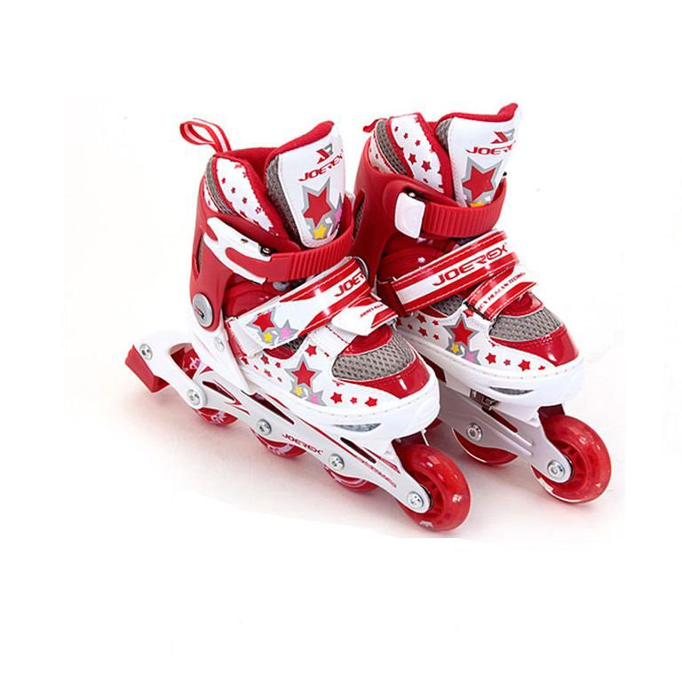 Ролики Joerex JRO09702 бело-красные купить,NaN