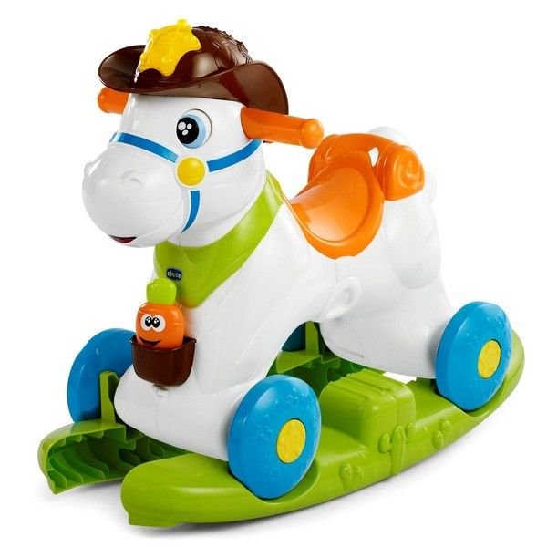 Каталка Chicco Лошадка Baby Rodeo 12м+  купить,NaN