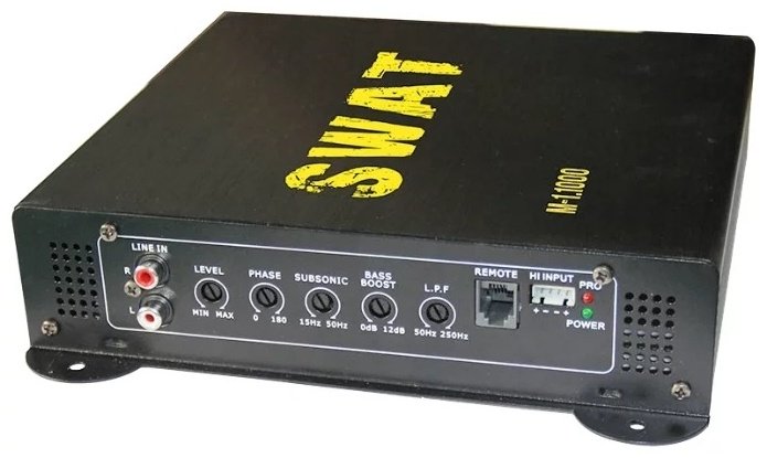 Автомобильный усилитель SWAT M-1.1000