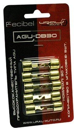 URAL предохранитель AGU-DB30 5 шт