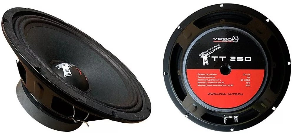 УРАЛ среднечастотная АС TT 250