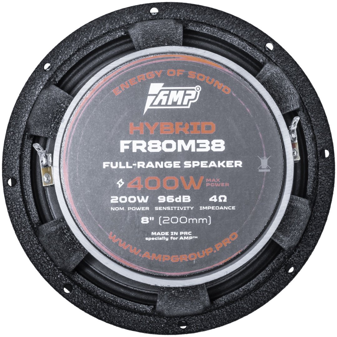 AMP широкополосная АС Hybrid FR80M38