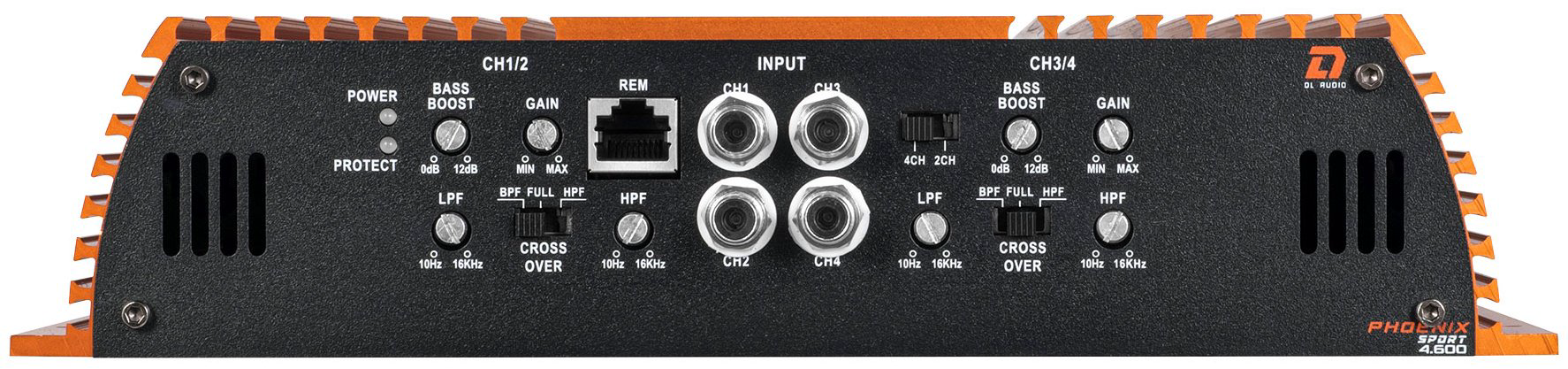 DL Audio Phoenix Sport 4.600 900 Вт 4 канальный - ForteMarket DL Audio Phoenix Sport 4.600 900 Вт 4 канальный купить,155000