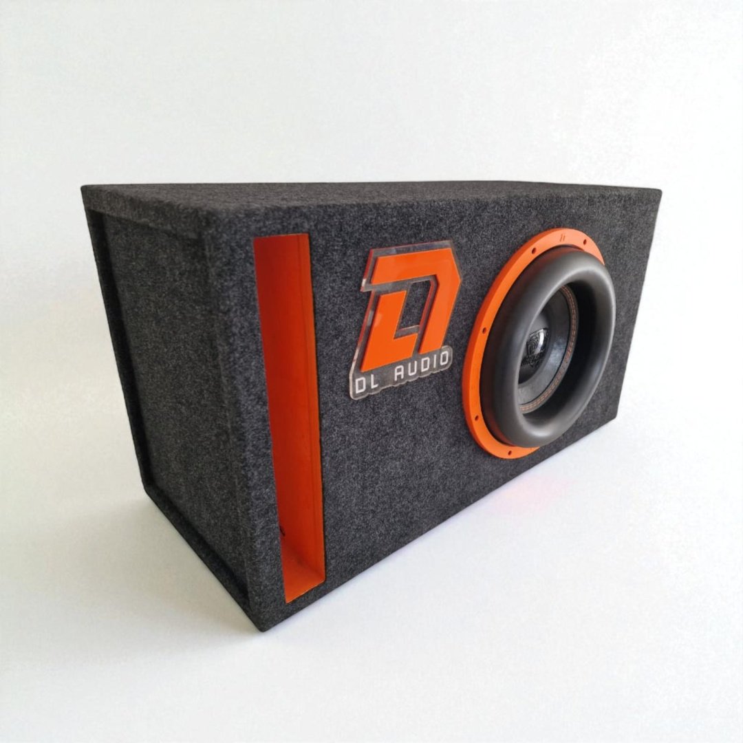 Сабвуфер DL Audio Gryphon PRO 12 v3 в корпусе с усилителем DL Audio Anaconda 1.800