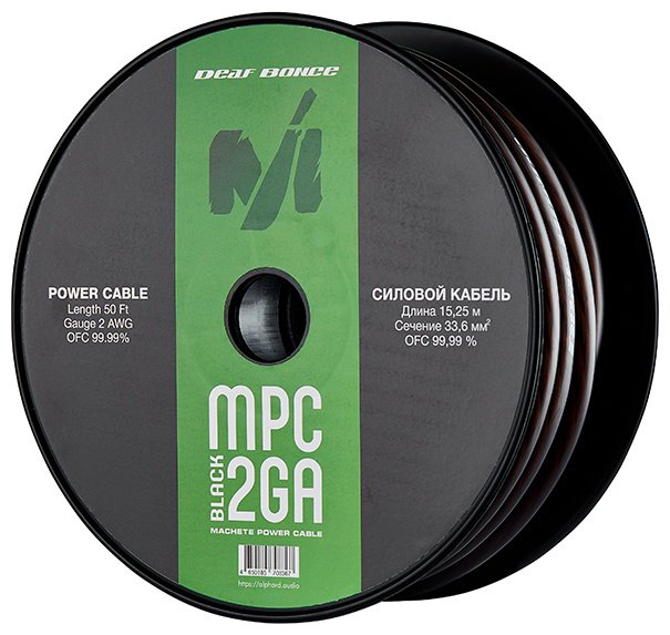 Deaf Bonce кабель MACHETE MPC-2GA Black 5м 1 шт