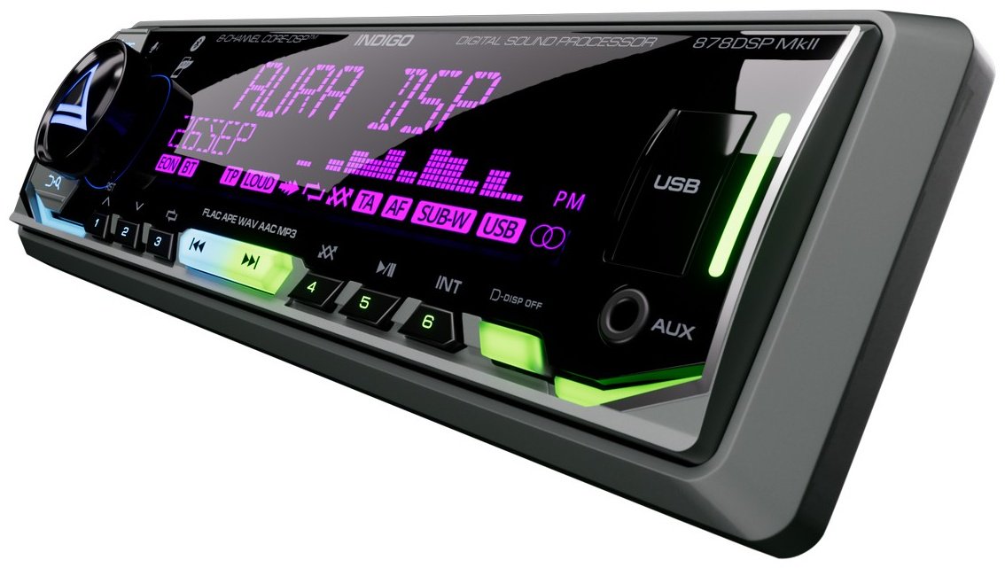 AurA INDIGO-878DSP MKII 1 DIN универсальная