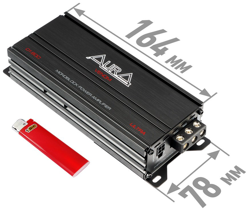 AurA VENOM-D1.800 ULTRA 800 Вт 1 канальный купить,59999