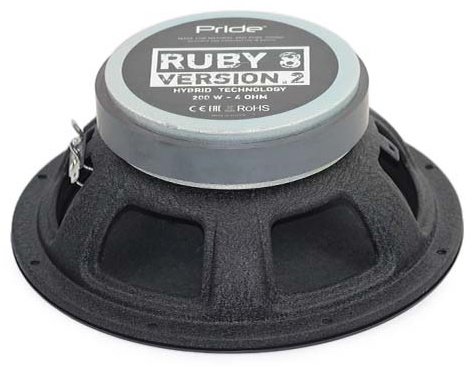 PRIDE среднечастотная АС Ruby 8 v.2