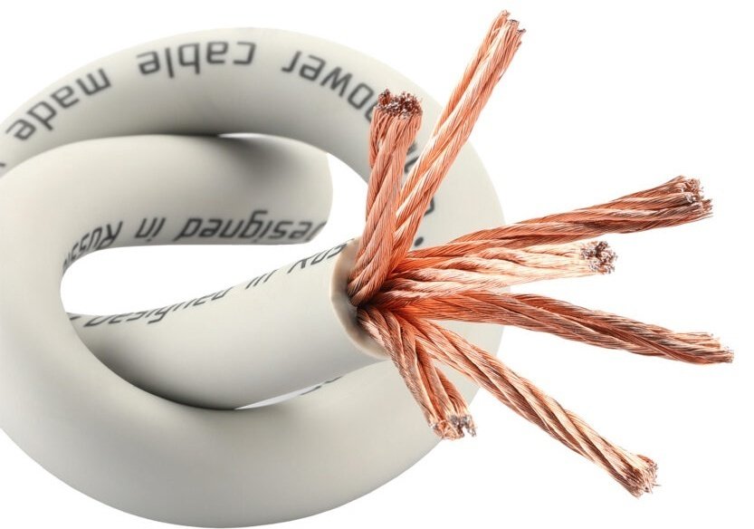 DL Audio кабель Barracuda Power Cable 0 Ga Gray 20м. 20 шт