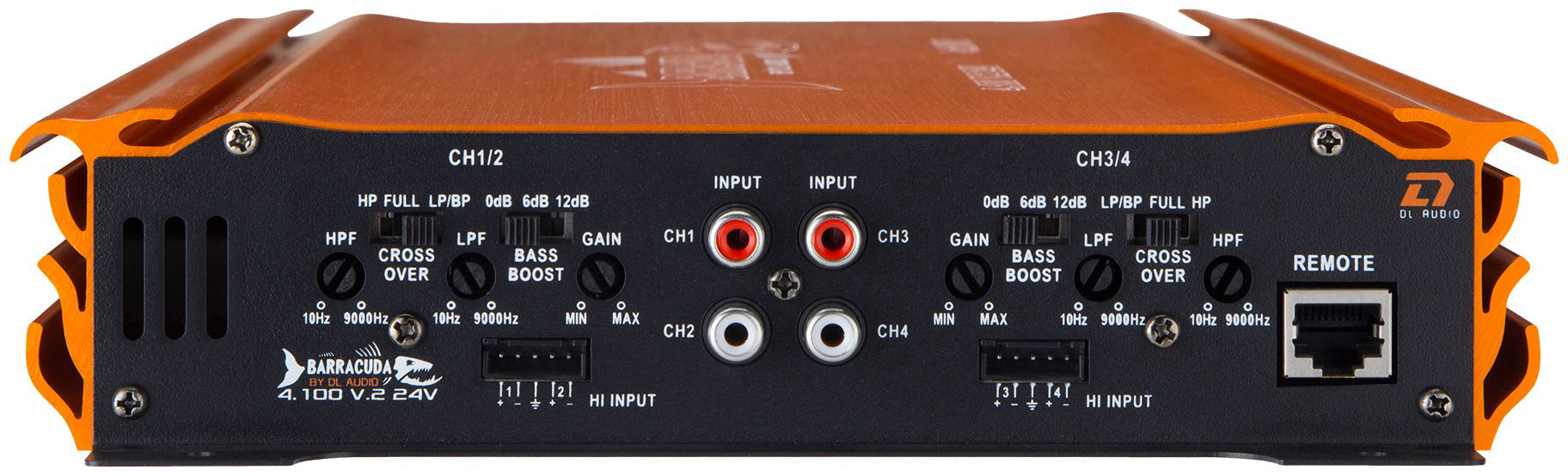 DL Audio Barracuda 4.100 v.2 24V 280 Вт 4 канальный купить,46000