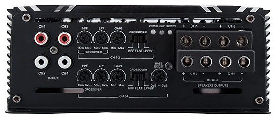 Автомобильный усилитель Alphard Apocalypse AAP-400.4D Atom Plus