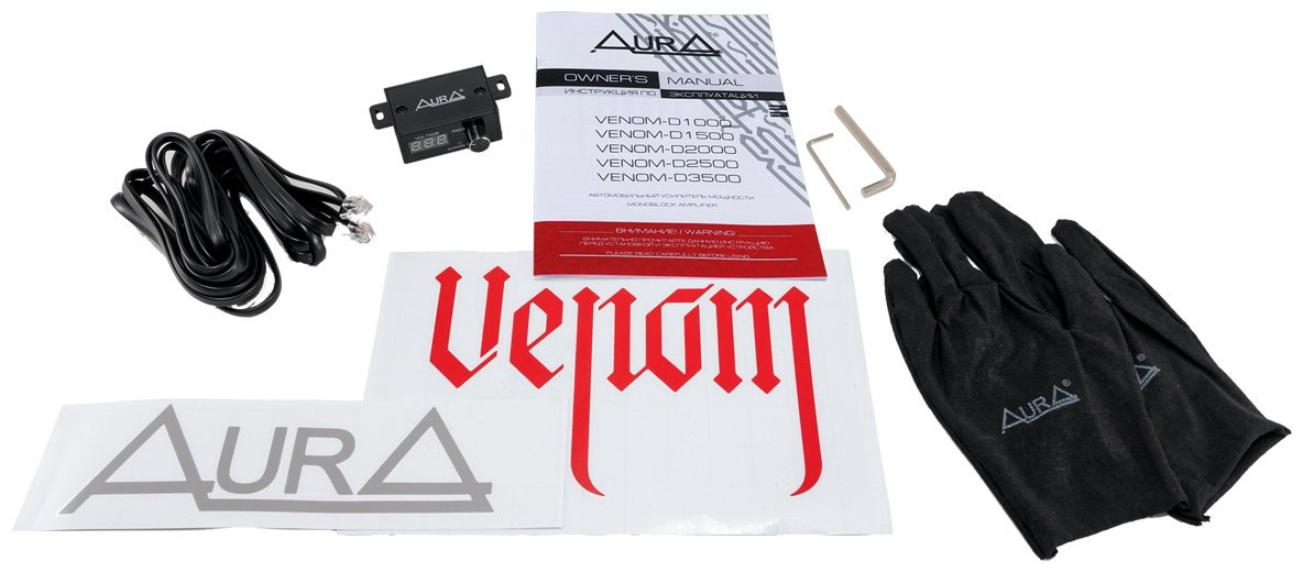 Автомобильный усилитель AurA VENOM D2000 купить,125533