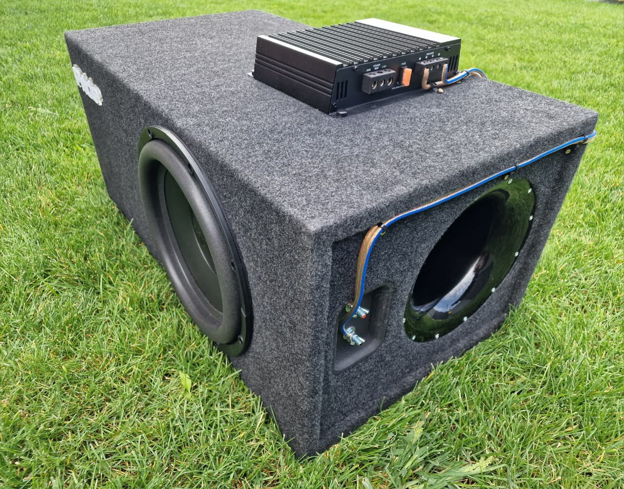 Сабвуфер PRIDE Pride S4 12D2 + моноблок Pride Uno в корпусе из фанеры - ForteMarket Сабвуфер PRIDE Pride S4 12D2 + моноблок Pride Uno в корпусе из фанеры купить,139900