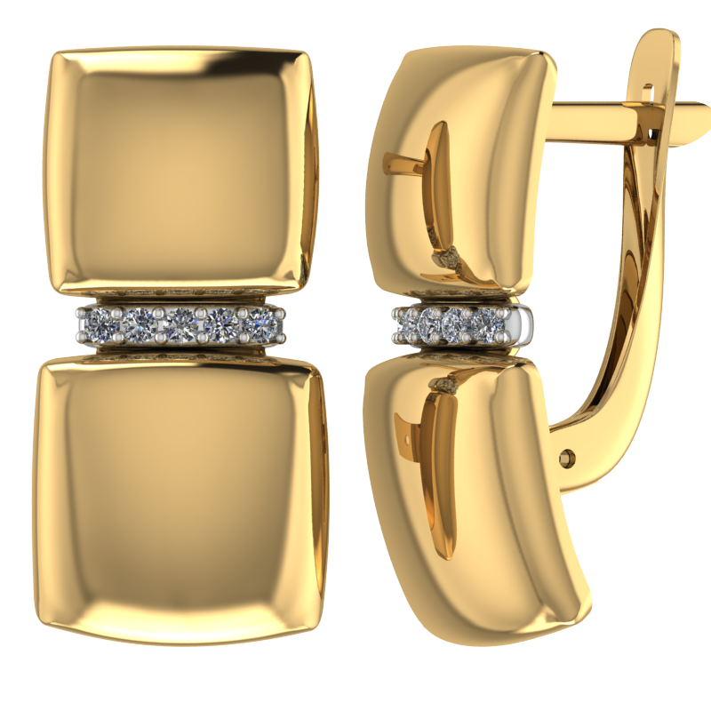 Серьги Санис 08-217101 3,82гр. купить,259760