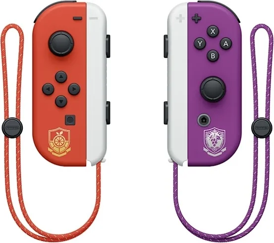 Игровая приставка Nintendo Switch OLED Pokemon Scarlet черно-фиолетовая купить,NaN