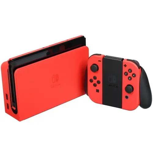 Игровая приставка Nintendo Switch OLED Mario красная - ForteMarket Игровая приставка Nintendo Switch OLED Mario красная купить,0