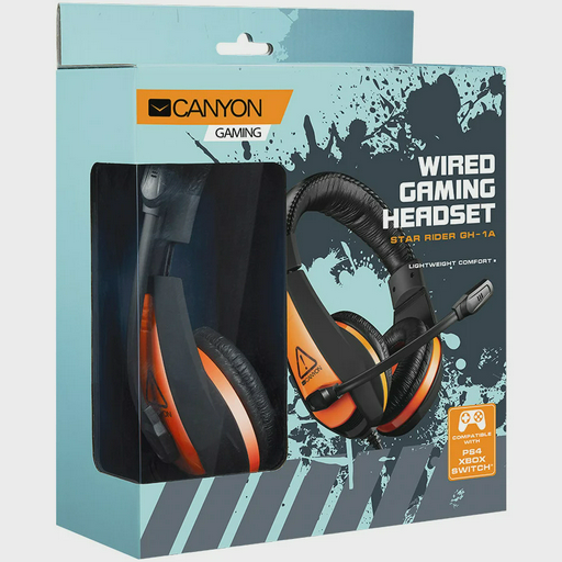 Наушники Canyon Star Raider GH-1A черные