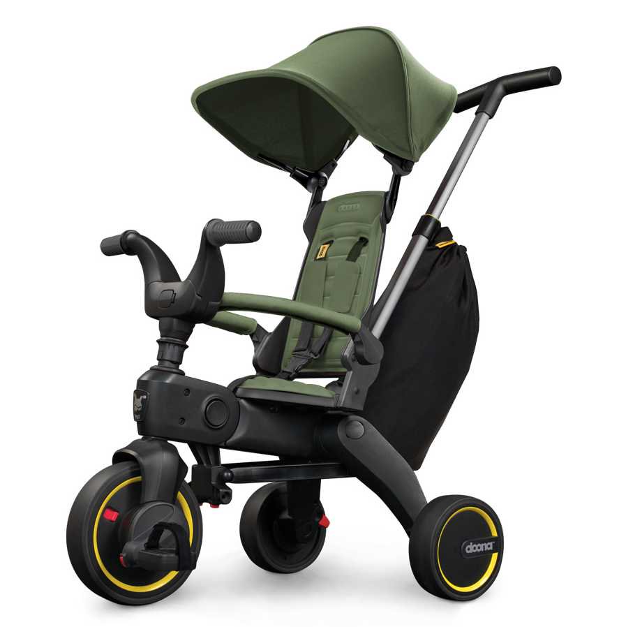 Велосипед SimpleParenting Doona Liki Trike S3 темно-зеленый