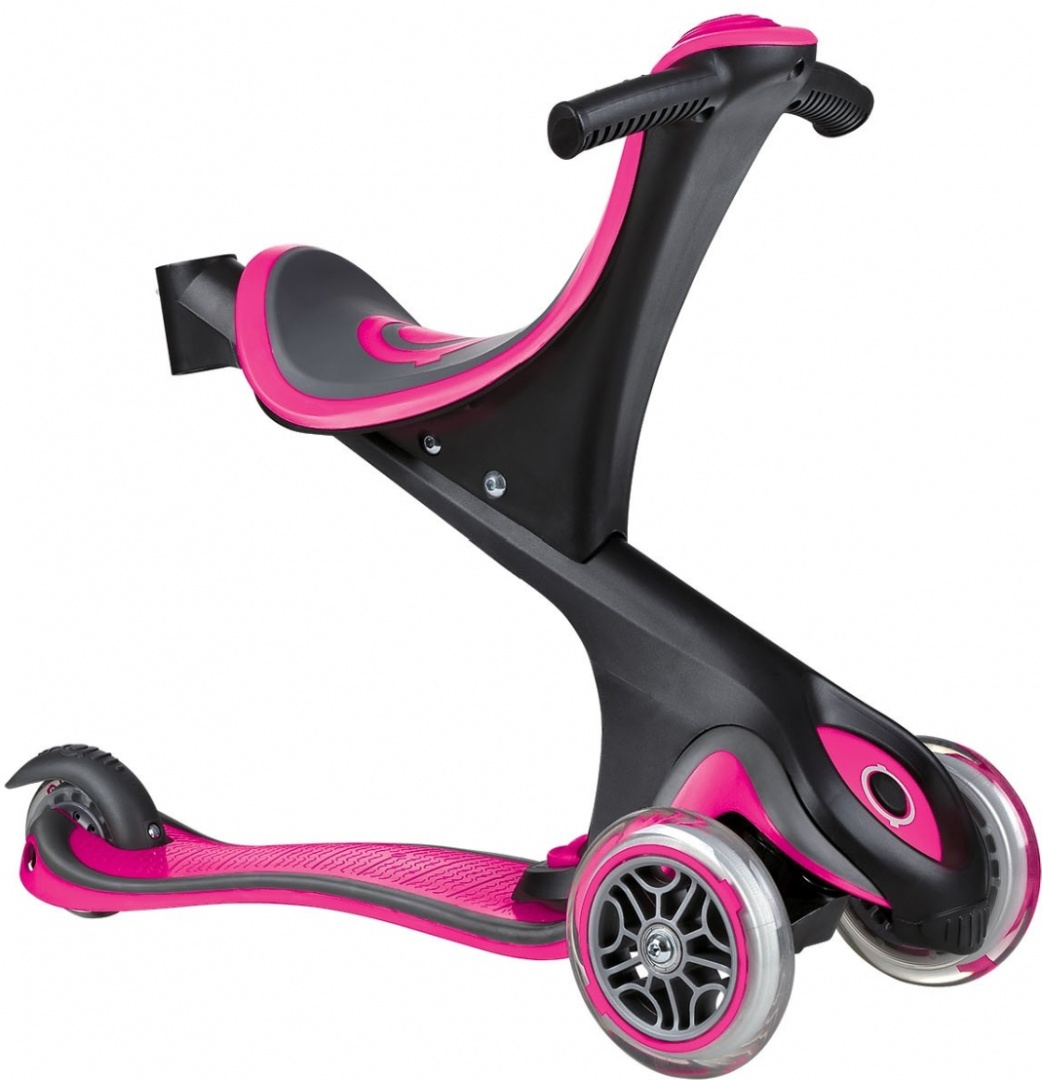 Самокат детский Globber Evo Comfort Deep розовый