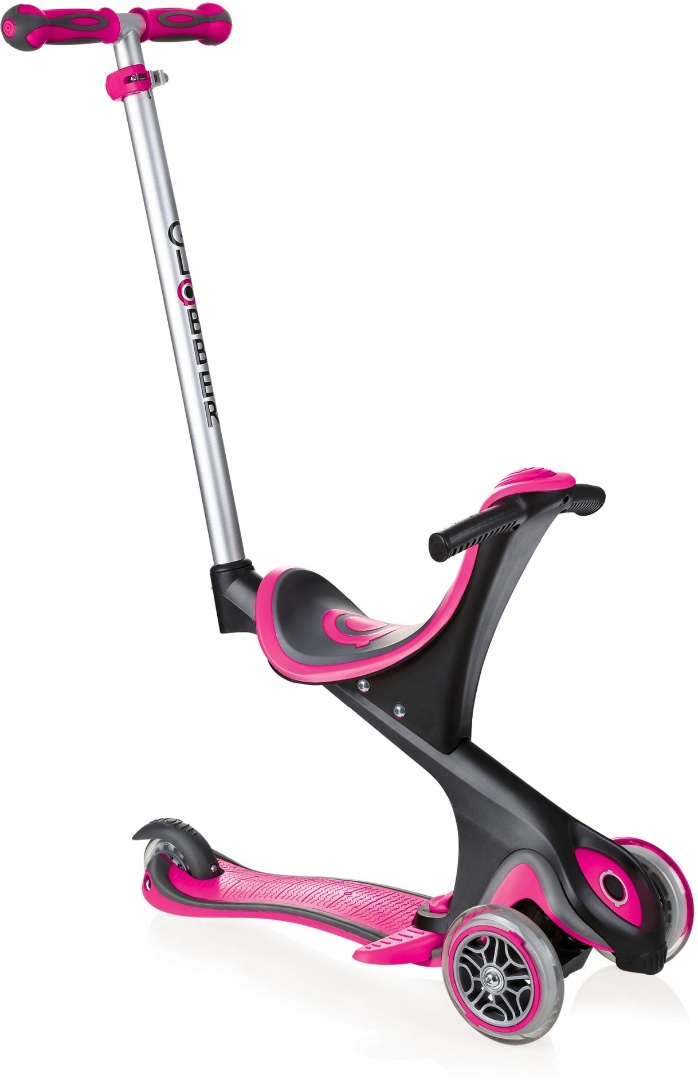 Самокат детский Globber Evo Comfort Deep розовый