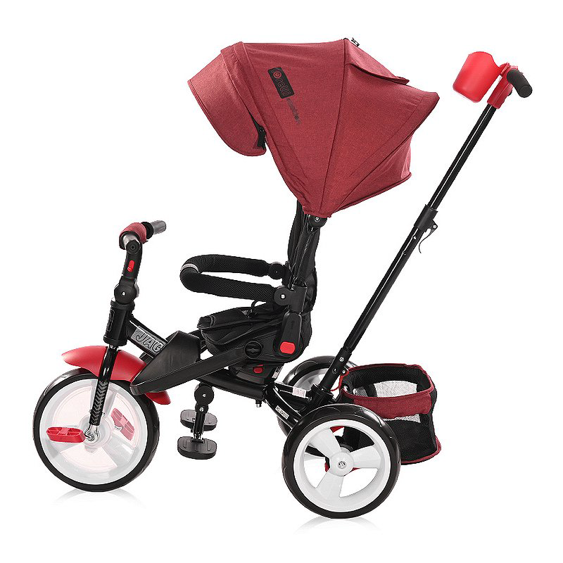 Велосипед Lorelli Jaguar Luxe 2103 черно-красный купить,NaN