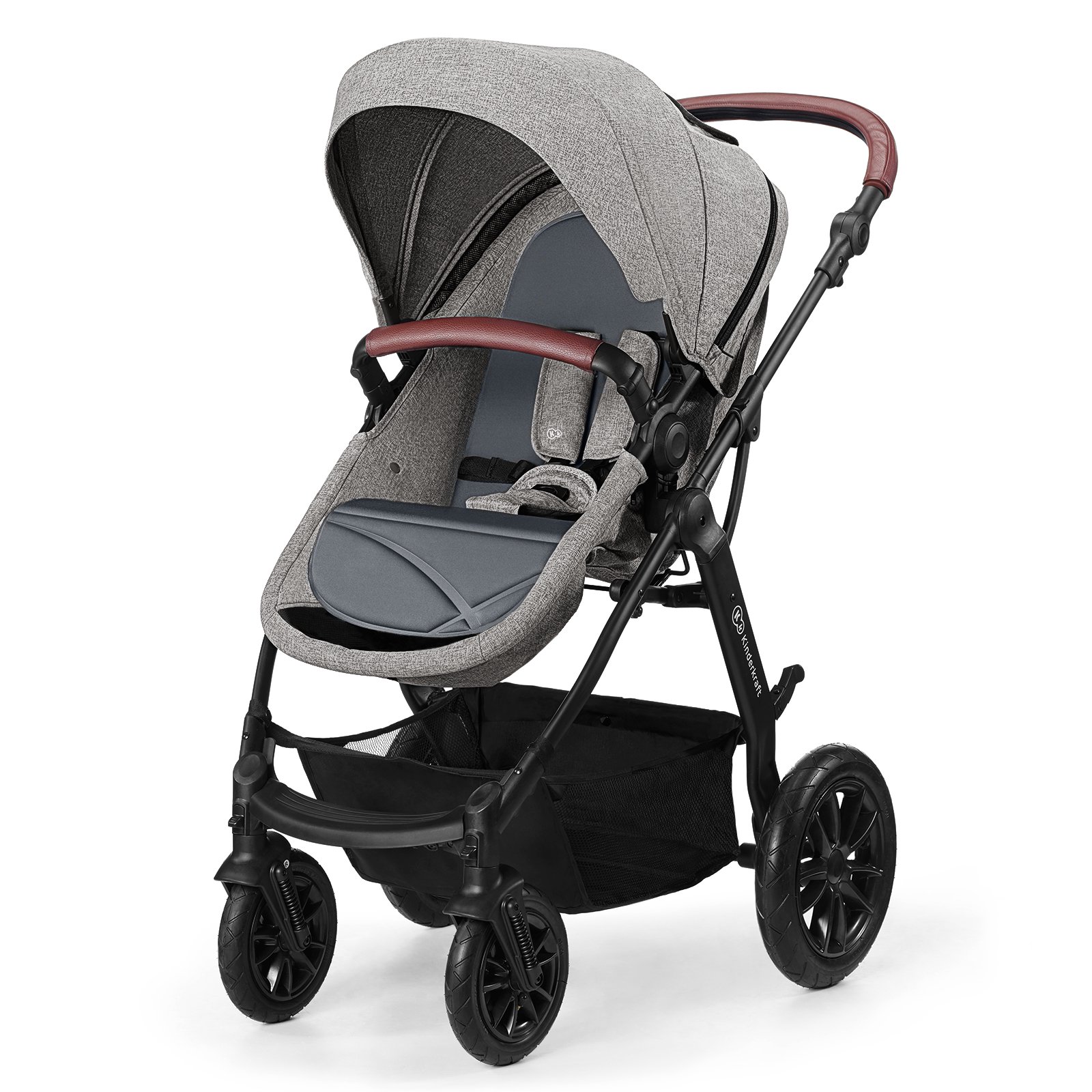 Коляска 3в1 Kinderkraft XMOOV Grey купить,NaN