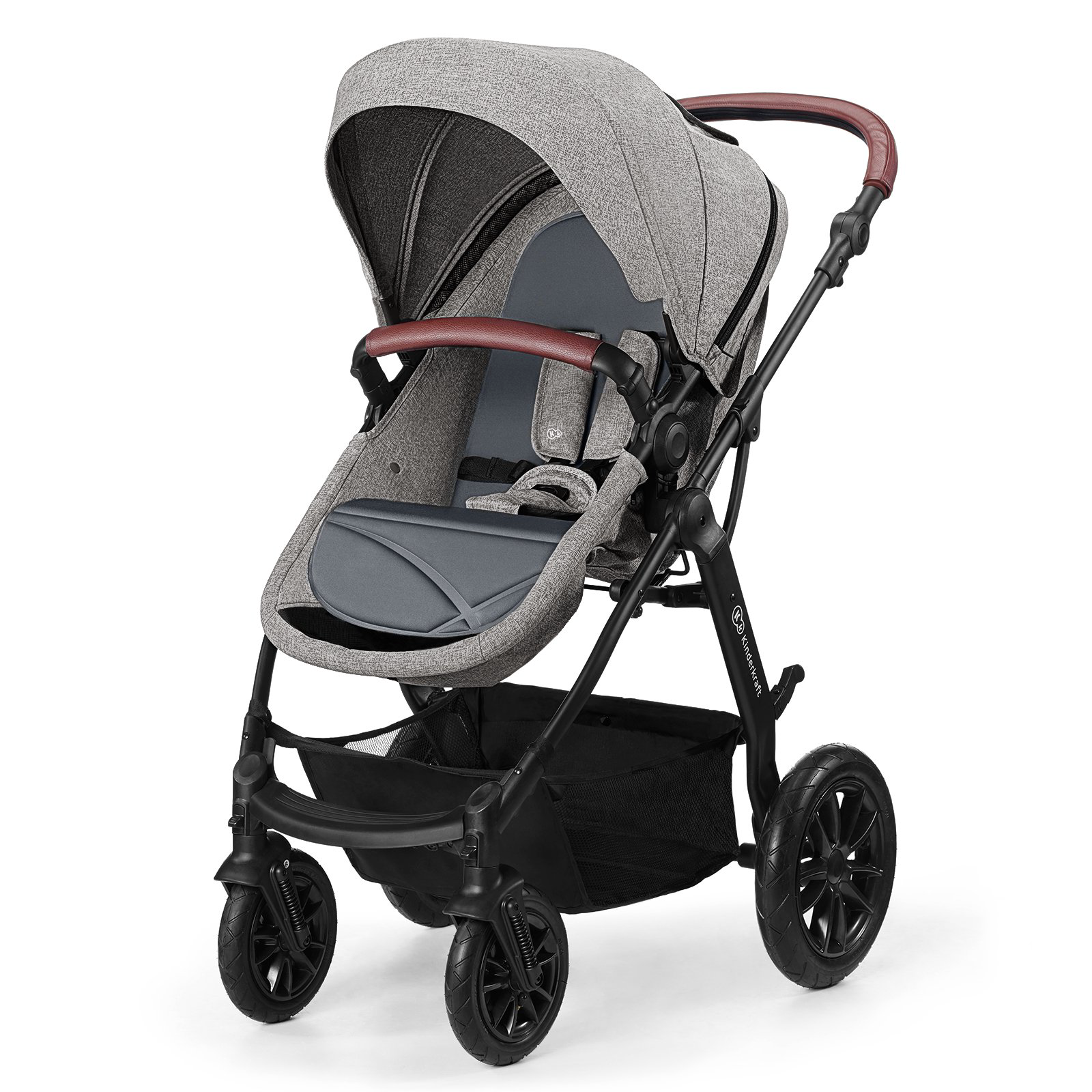 Коляска 3в1 Kinderkraft XMOOV Grey купить,NaN