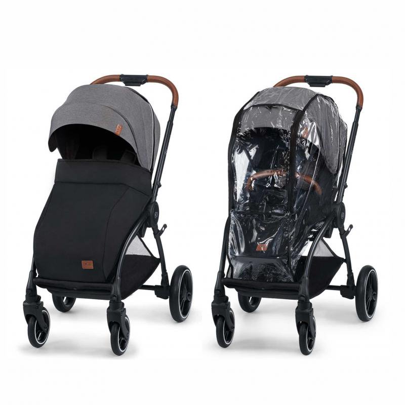 Коляска 2в1 Kinderkraft Evolution Cocoon Platinum Grey купить,NaN