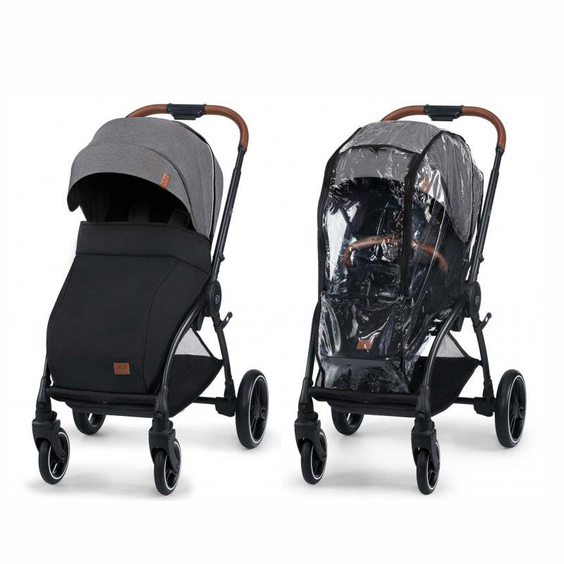 Коляска 2в1 Kinderkraft Evolution Cocoon Platinum Grey купить,NaN