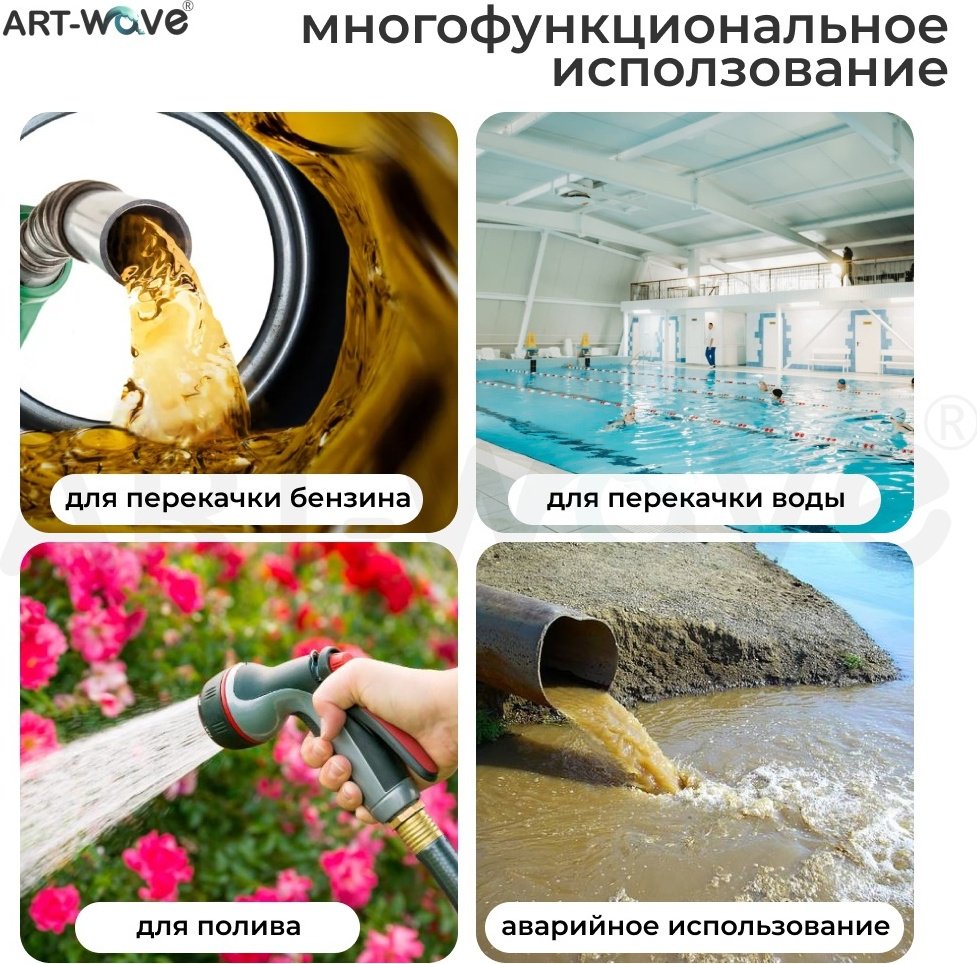 ART-Wave насадка-насос для шуруповерта, для дрели, 138-001 1 шт