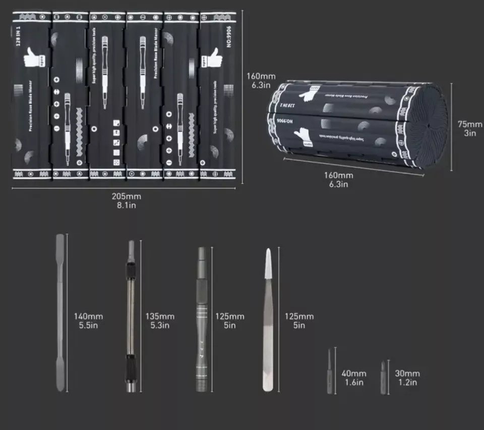 ART-Wave набор отверток с магнитным наконечником, для точных работ TL-9906 набор из 128