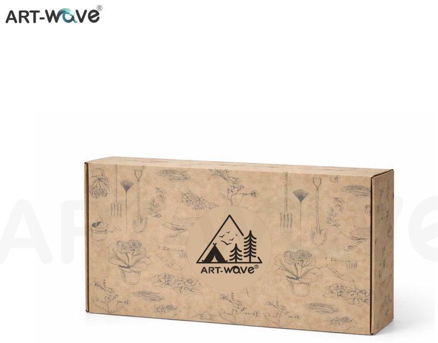 Садовый набор ART-Wave 30 см нержавеющая сталь, силикон