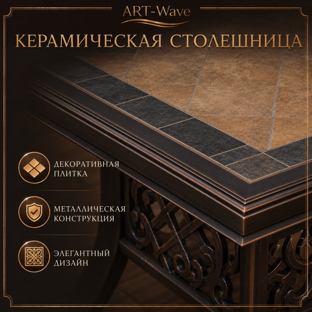 Комплект ART-Wave 7 в 1, кол-во персон: 6, металл