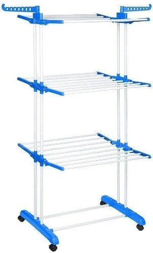 Сушилка напольная Vannashop 64x75x170 см, кол-во уровней: 3, металл