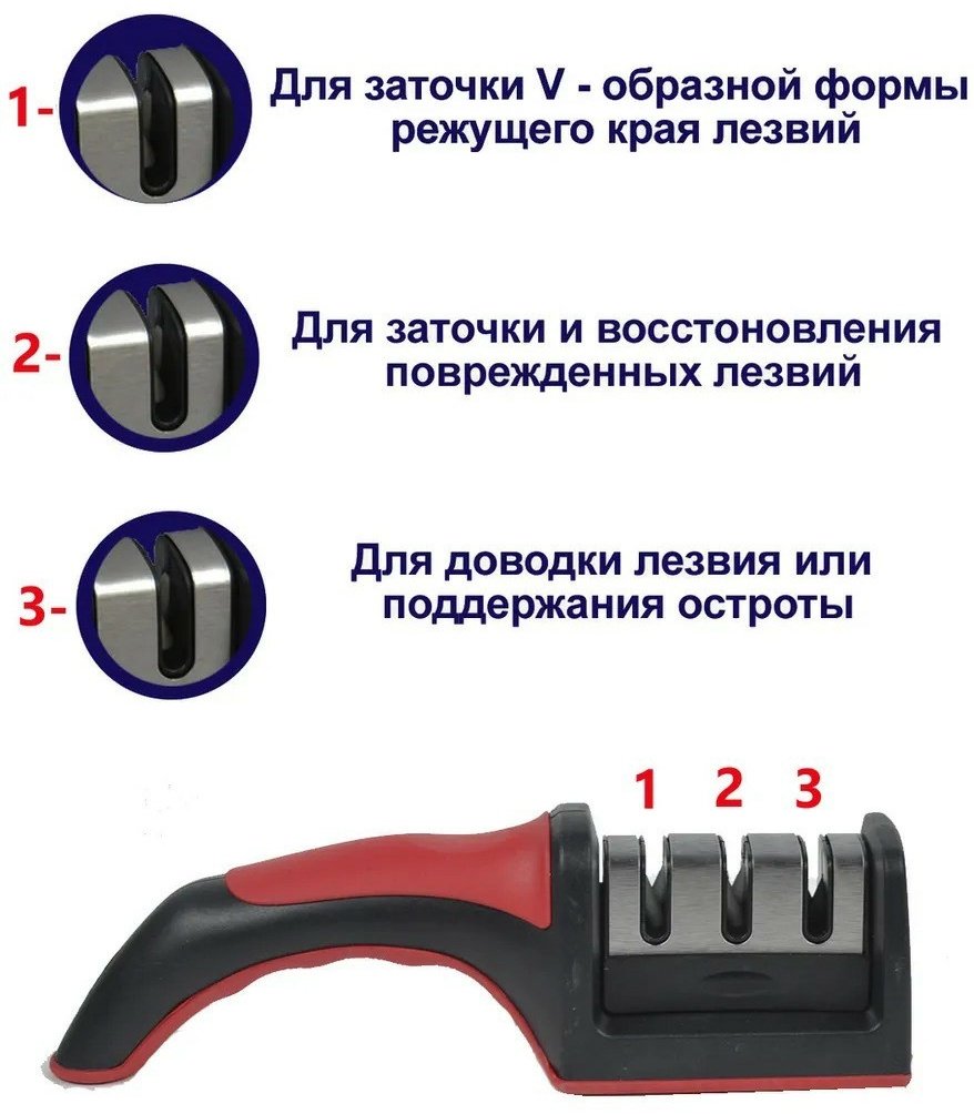 Механическая точилка SimpleSharp, керамика, корунд, сталь