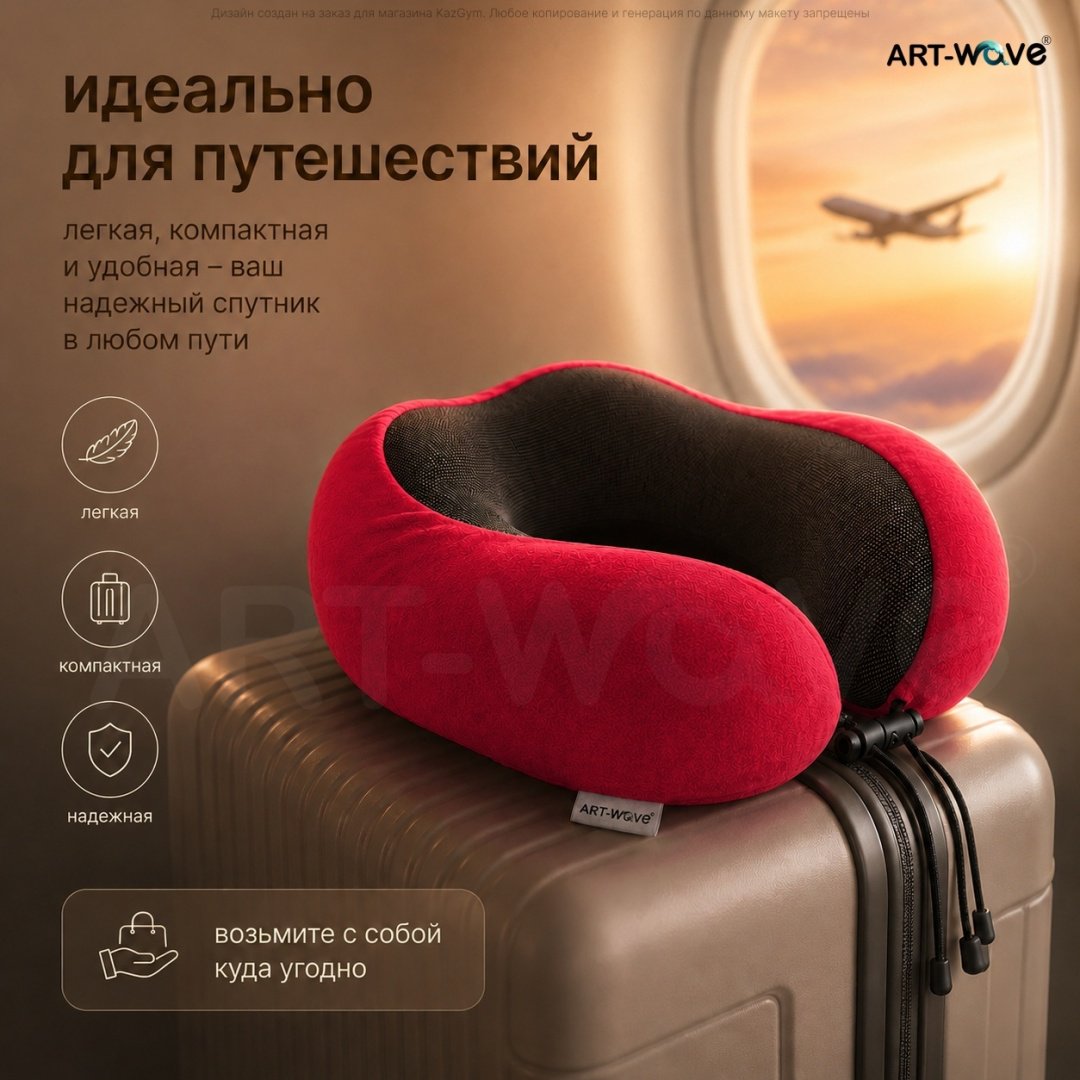Подушка для шеи ART-Wave купить,4990