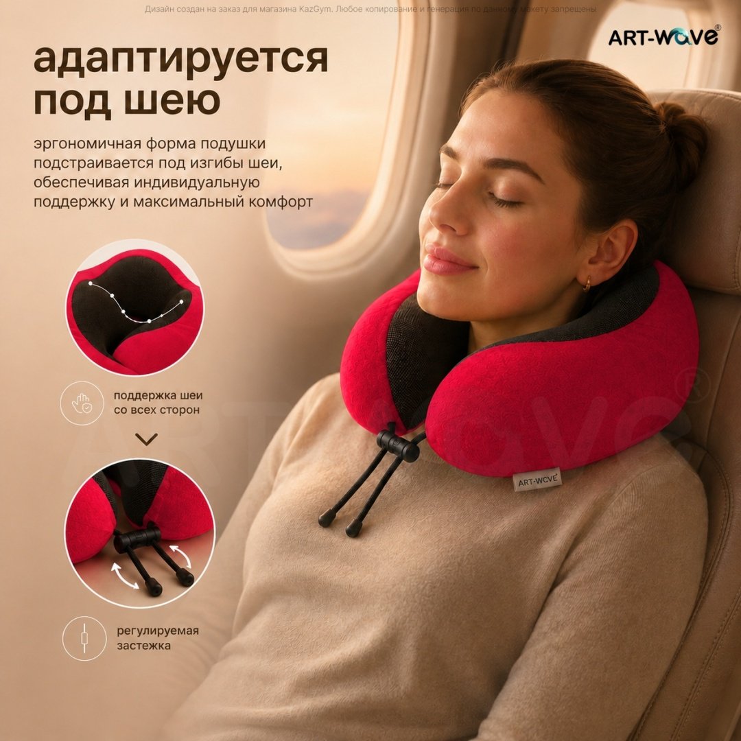 Подушка для шеи ART-Wave купить,4990
