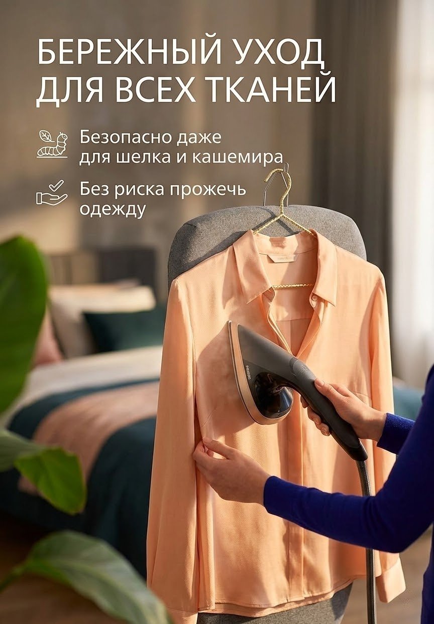 Отпариватель Philips AIS8540/80 черный