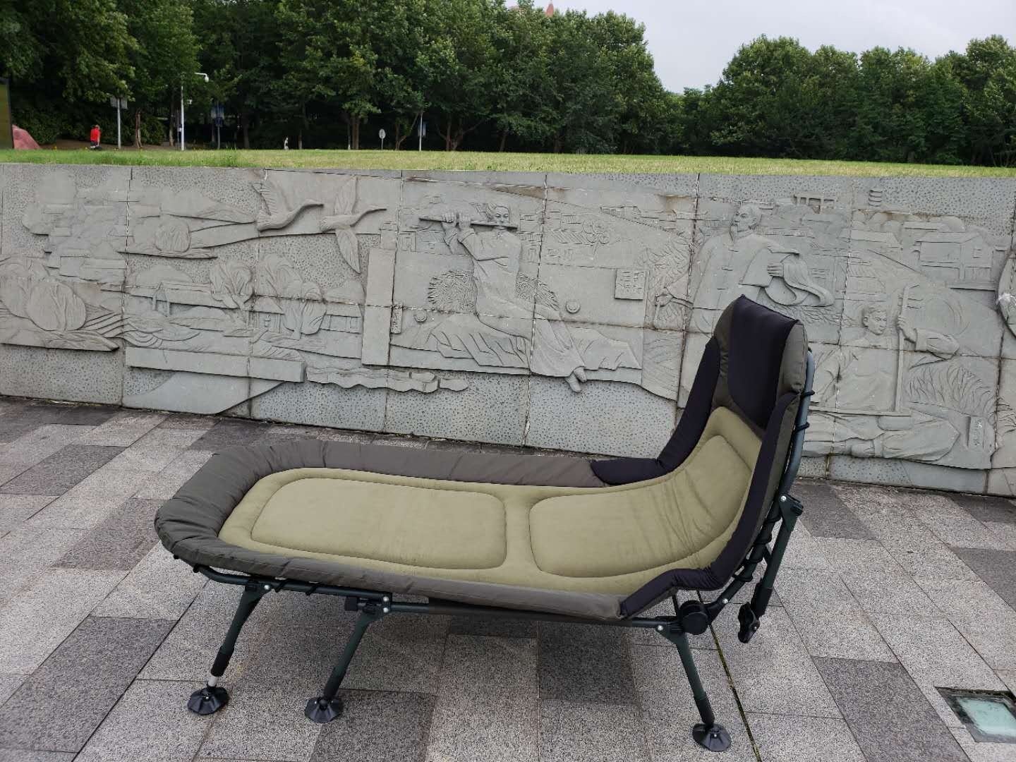 Раскладушка ART-Wave 80х195 см , зеленый