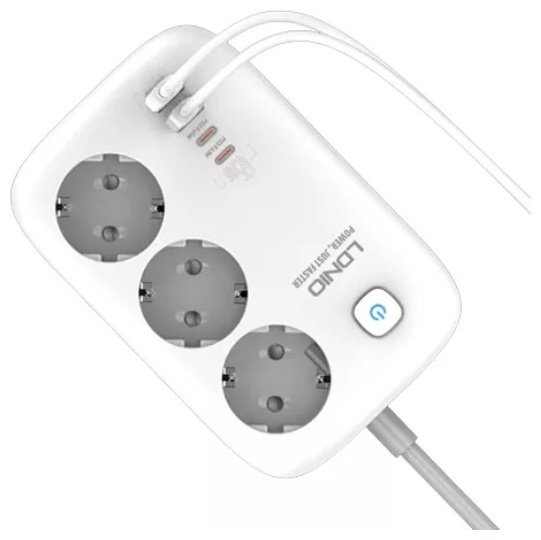 Сетевой фильтр LDNIO SE3436, 2 м купить,NaN