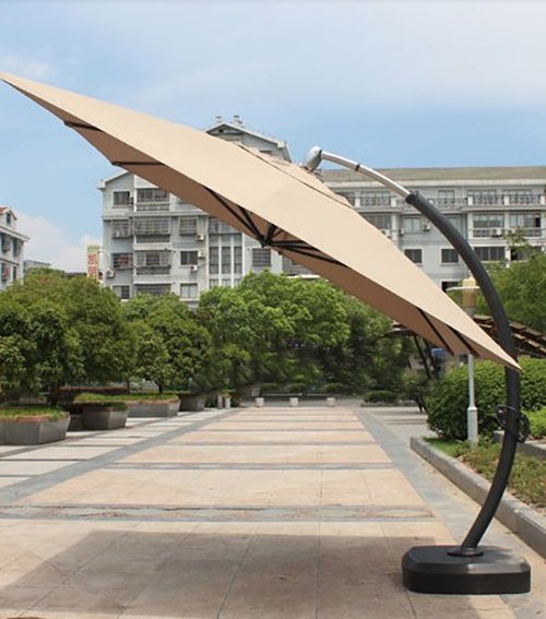 Зонт уличный ART-Wave h:310 см d:350 см, металл
