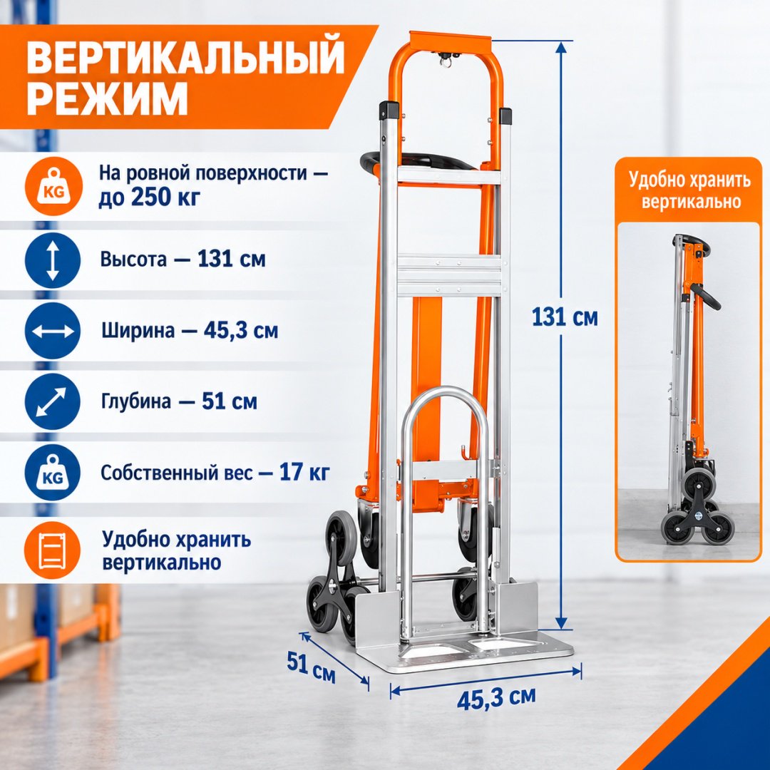 ART-Wave тележка для ступенек BG-2043B купить,89990