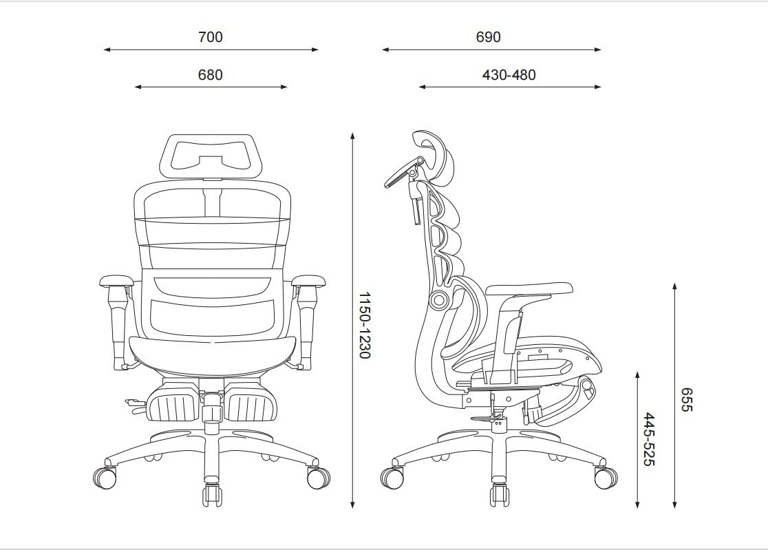 Офисное кресло ART-Wave K3-05, серый купить,99990