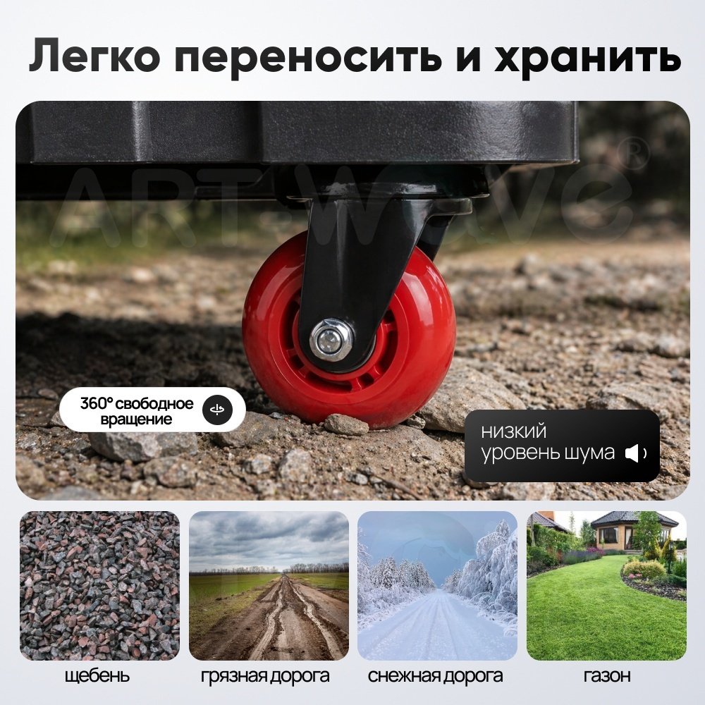 ART-Wave тележка грузовая платформенная BG-151-001 купить,NaN