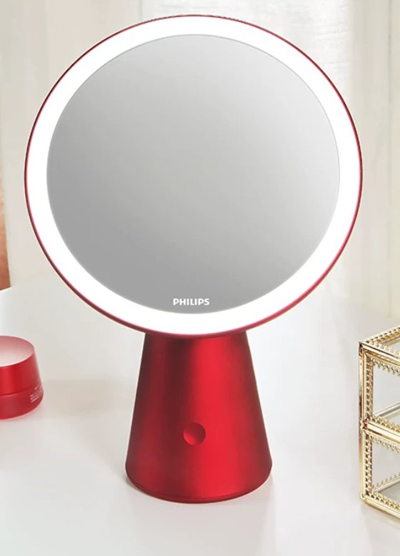 Philips зеркало настольное косметическое 195Х88х282