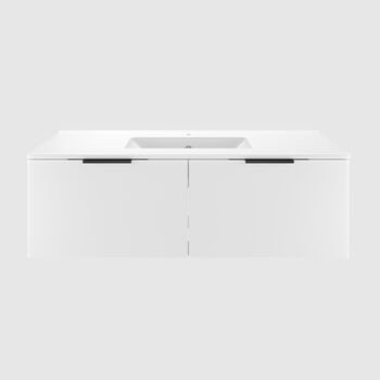 Тумба для ванной комнаты Daiva Casa Амалия 120х37.5х46 см белая купить,NaN